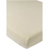 Meyco spannbettlaken kinderbett pre-washed musselin