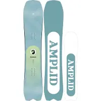 Amplid - All-Mountain-Snowboard &ndash; Unisex &ndash; Soulmate 2027 - Pack Soulmate 2027 für Herren aus Holz - Blau