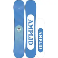 Amplid - All-Mountain-Snowboard &ndash; Unisex &ndash; Memory Stick 2027 - Memory Stick 2027 für Herren aus Holz - Größe 156 cm - Blau