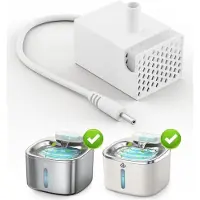 Oneisall Ersatzpumpe für Trinkbrunnen 3.5L Ultraleise