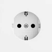 Gira Steckdose 1-fach reinweiß matt Unterputz IP20 418872