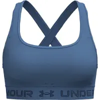 Under Armour Crossback Sport-bh Mittlerer Halt Blau S Frau Blau S