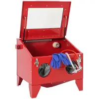 Syfax Sandstrahlkabine 150 l, 125 PSI Kaltgewalzter Stahl