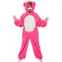 Buttinette Bärchen Kostüm für Kinder, pink