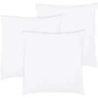 Buttinette Kissenfüllung im 3er Pack, quadratisch, Größe: 30 x 30 cm