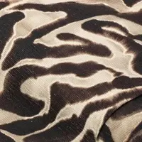 Buttinette Baumwoll-Struktur-Canvas "Animal", braun-color