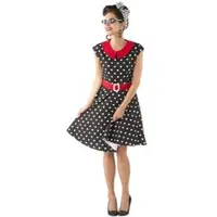 Buttinette Rock'n'Roll-Kleid, schwarz