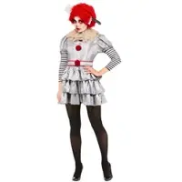 Buttinette Kleid "Horror-Clown" für Damen