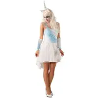 Buttinette Einhorn-Kostüm, weiß/hellblau