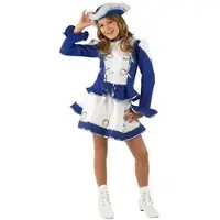 Buttinette Gardekostüm "Ariella" für Kinder, blau/weiß