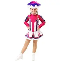 Buttinette Gardekostüm "Vallerie" für Kinder, fuchsia/violett
