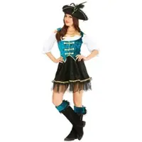 Buttinette Piratin-Kostüm "Mary Ann" für Damen