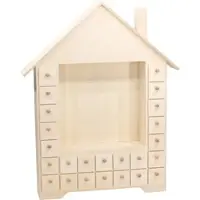 Buttinette Adventskalender "Haus", 37 x 48 cm