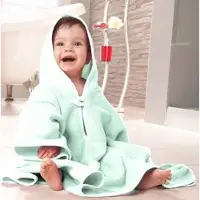 Buttinette Frottier-Poncho, mint, 55 x 71 cm