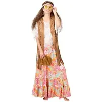 Buttinette Hippie-Kostüm "Boheme" für Damen
