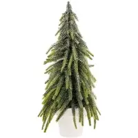Buttinette Deko-Tannenbaum, mit Glitzer, 34 cm