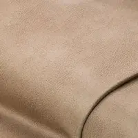 Buttinette Lederimitat aus recyceltem Leder, taupe