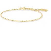 Ania Haie - BRACELET - RIPPLE JOY - Textured Chain - gold