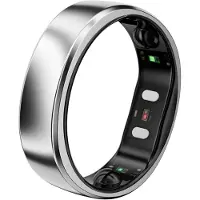 RINGCONN Smart Ring "Gen2 Air Gr.12 - der perfekte Begleiter für Ihre Gesundheit & Fitness" eine App bietet detaillierte Einblicke in die Gesundheitsdaten