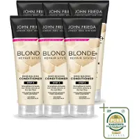 John Frieda 6 x Blonde+ Repair Bond Building Conditioner - 250 ml - Vorratspackung - 6 Stücke