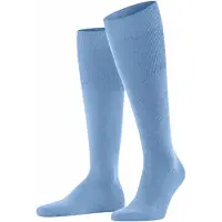 Falke Socken Herren Airport Kniehoch Cornflower Blue-Schuhgröße 45 - 46