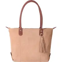 Harbour 2nd Handtasche Henkeltasche, Umhängetasche mit dekorativem Fransenanhänger