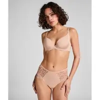 Hunkemoller Superslip Midi aus Spitze Beige