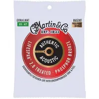 Martin strings LifeSpan 2.0 Phosphorbronze zusätzliches Licht 10-47