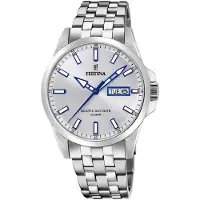 Festina Armbanduhr Date ACERO CLASICO Silver