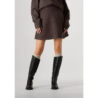 Neo Noir Damen Röcke Gisa Knit Skirt - Bruin - Größe 34