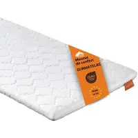 Sleepling orthopädischer Komfortschaum Topper, 90 x 190 cm, für alle Matratzen und Betten,