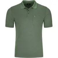 Ragman Poloshirt "Poloshirt Softknit-Polo", Herren, Gr. 3XL, grün, Obermaterial: 70% Baumwolle CO. 30% Polyester PES., Shirts Poloshirt