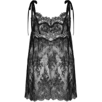 Hunkemoller SD SHORT ALLOVER LACE LEGACY Schwarz