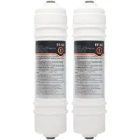 OEM 2x Wasserfilter RF-M6 für Kühlschränke, Quick Connect, Aktivkohle