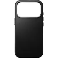 Nomad Apple iPhone 18 Pro / 17 Pro Hülle - Echtes Leder - - Backcover/Hard Case - Schwarz