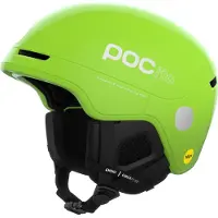 POC POCito Kinder Wintersporthelm Obex MIPS Fluorescent Yellow/Green - M-L