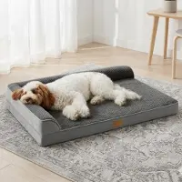 Sonstiges Orthopädisches Hundebett Grau 76x51x9 cm