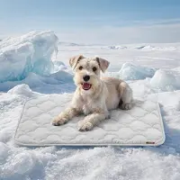 Sonstiges Kühlmatte Hunde 74 x 46 cm Q-Max > 0.5 Waschbar Grau