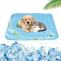 Sonstiges Kühlmatte Hund Blau M (62 x 50 cm) Waschbar