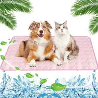 Sonstiges Kühldecke Hund Katze Selbstkühlend 70x100cm Rosa XL