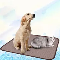 Sonstiges Kühlmatte für Hunde Selbstkühlend 55x70cm Braun