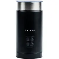 Chiato milkPLAY Elektrischer Milchaufschäumer – Schwarz