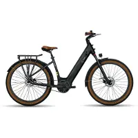 Sachsenrad E-Citybike C5R Centro 27,5 Zoll E-Bike Elektrorad E-Fahrrad mit Diebstahlsicherung und Riemenantrieb, Mittelmotor mit tiefem Einstieg StVZO