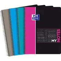 Oxford Studium Collegeblock "MYNOTES", A4+, seyes 80 Blatt, 4-fach Lochung, 90 g/qm Optik Papier