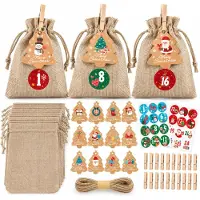 Merkloos Adventskalender - 24 Füllmöglichkeiten - JLRLWP005