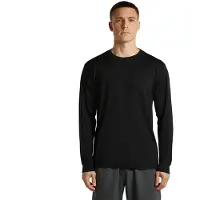Icebreaker Men Mer 150 Tech Lite Long Sleeve Relaxed Tee black (IB001) XL