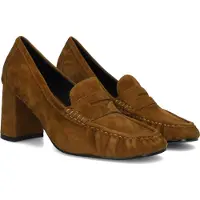 Bibi Lou Damen Absätze Lyra Pumps 80 - Cognac - Größe 36