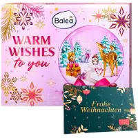 Balea 2er Weihnachtskalender Set – Adventskalender 2026 Beauty Frauen, Damen Advent Kalener + Bale Tisch-kalender, Frau