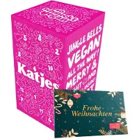 Katjes 2er Weihnachtskalender Set - Adventskalender 2026 Süßigkeiten + Tisch-Advent kalender Männer und Frauen