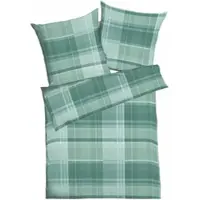 Kaeppel Interlock Jersey Bettwäsche Tonight Plaid lind 155x220 cm + 80x80 cm